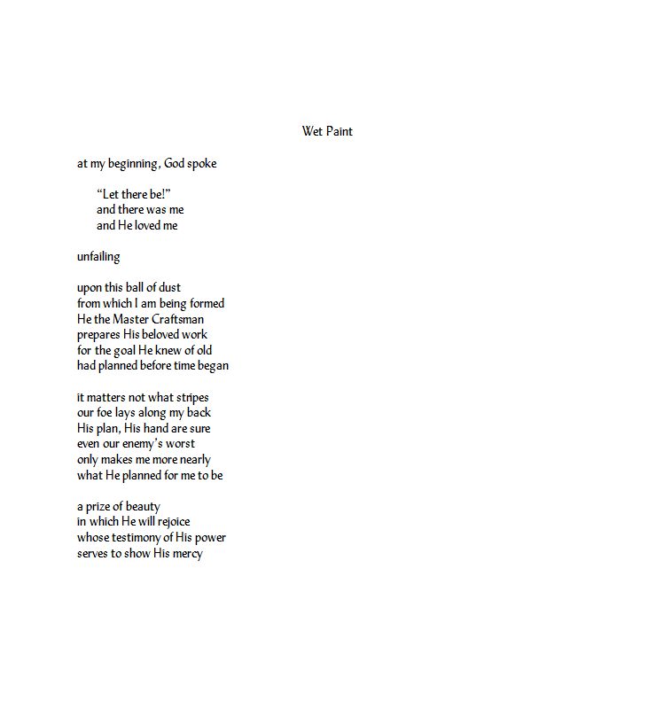 (006) Wet Paint